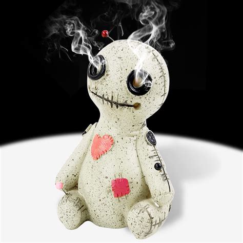 Voodoo doll incense burner